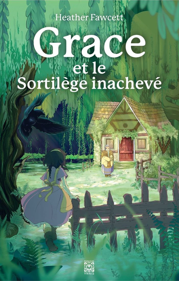 Couverture du livre « GRACE ET LE SORTILEGE INACHEVE » de Heather Fawcett, librairie Les Contes Infusés à Corte
