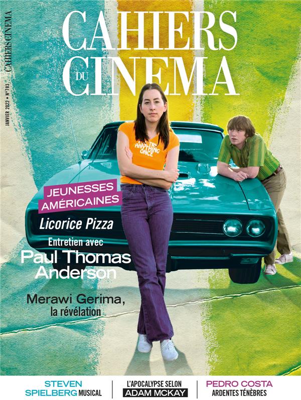 Couverture du livre « CAHIERS DU CINEMA N 783 : JEUNESSES AMERICAINES - JANVIER 2022 » de Collectif, librairie Les Contes Infusés à Corte