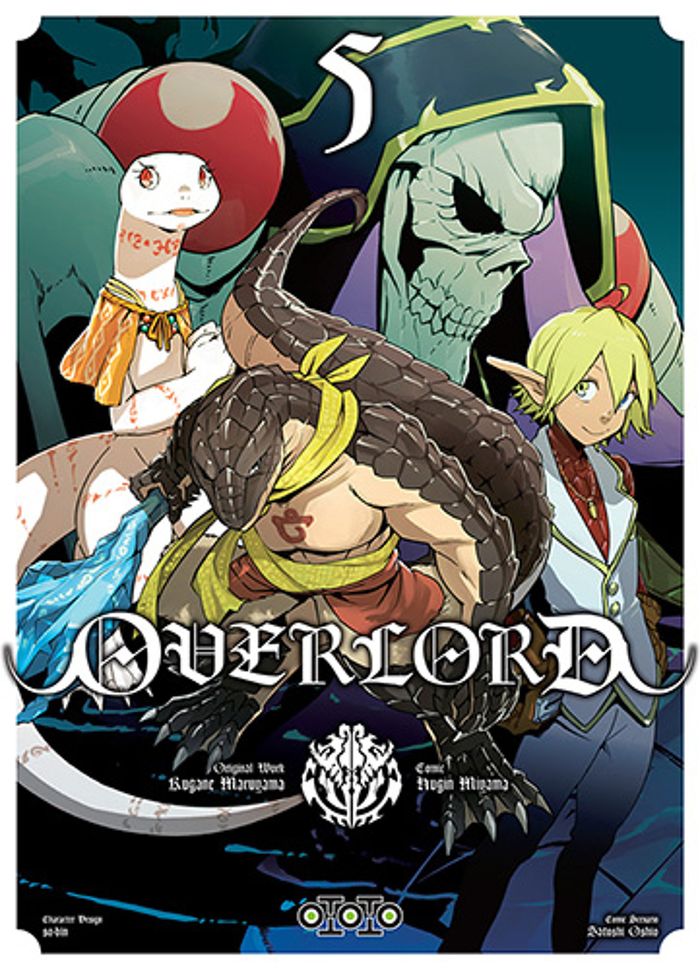 Couverture du livre « OVERLORD - TOME 05 » de Maruyama/miyama, librairie Les Contes Infusés à Corte