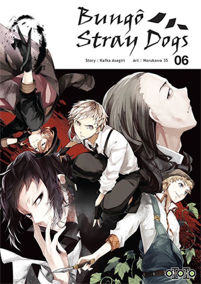 Couverture du livre « BUNGO STRAY DOGS - TOME 06 », librairie Les Contes Infusés à Corte