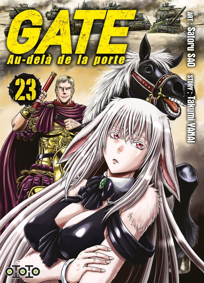 Couverture du livre « Gate : au-delà de la porte » de Takumi Yanai, librairie Les Contes Infusés à Corte