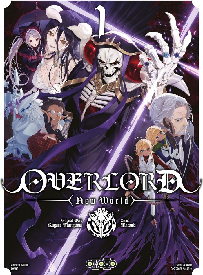 Couverture du livre « Overlord new world » de Kugane Maruyama, librairie Les Contes Infusés à Corte