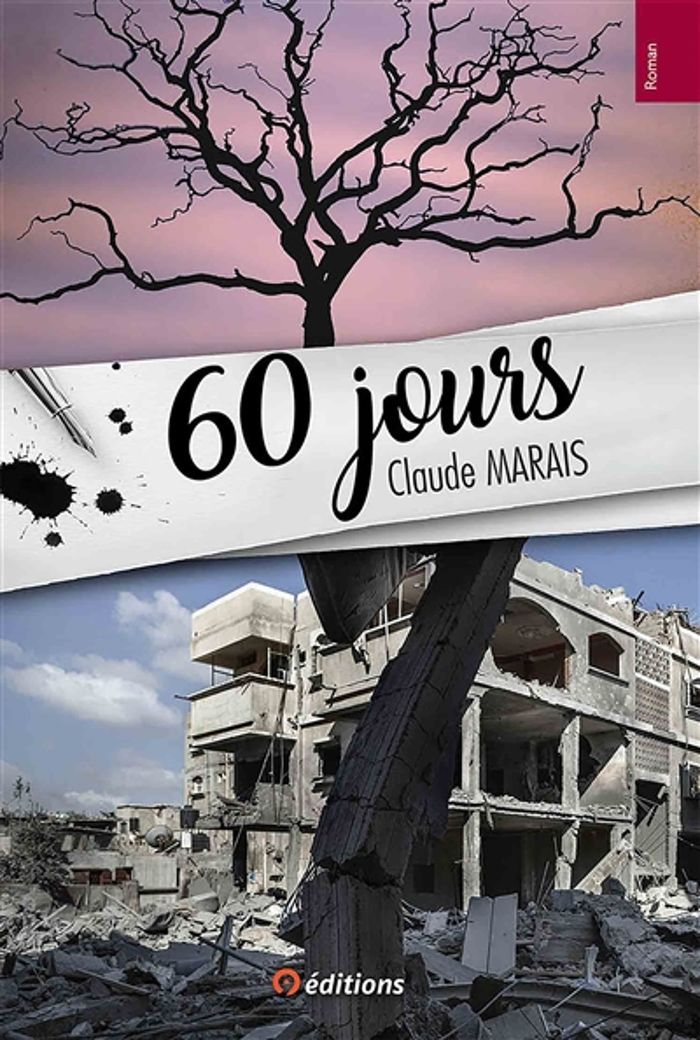 Couverture du livre « 60 JOURS » de Marais Claude, librairie Les Contes Infusés à Corte
