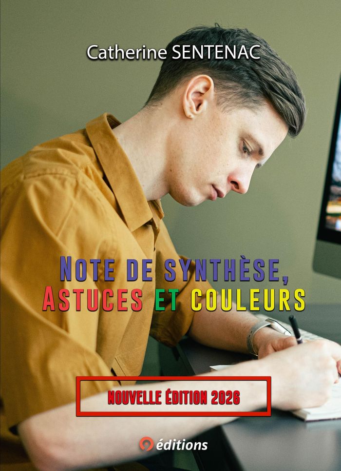 Couverture du livre « Note de synthèse : astuces et couleurs », librairie Les Contes Infusés à Corte