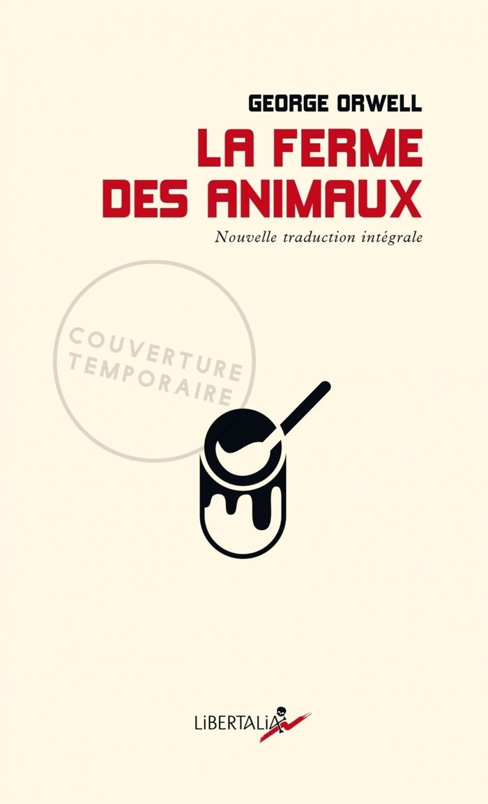 Couverture du livre « La ferme des animaux : un conte de fées » de George Orwell, librairie Les Contes Infusés à Corte