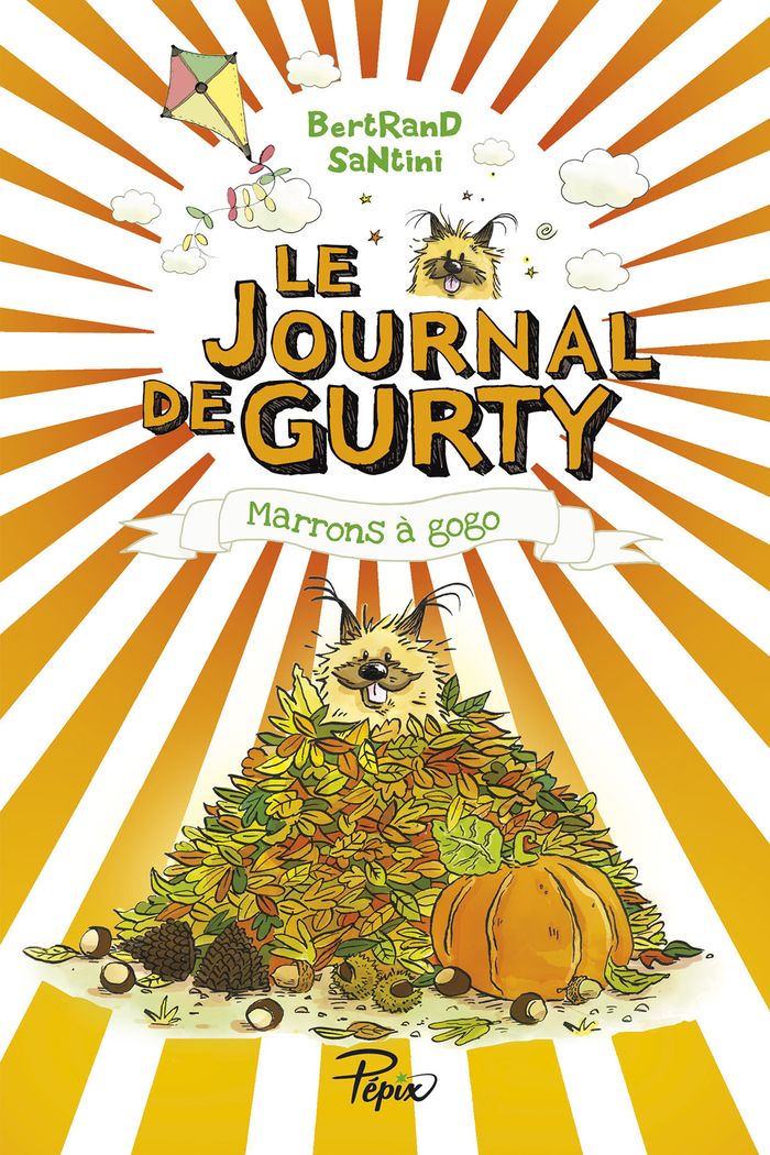 Couverture du livre « LE JOURNAL DE GURTY - T03 - MARRONS A GOGO » de Santini, librairie Les Contes Infusés à Corte