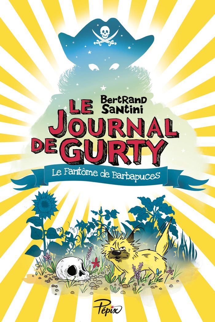 Couverture du livre « LE JOURNAL DE GURTY - T07 - LE FANTOME DE BARBAPUCES » de Santini, librairie Les Contes Infusés à Corte