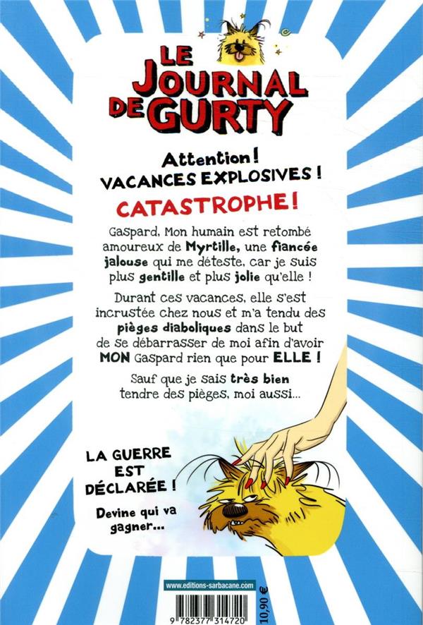Quatrième de couverture de « J'appelle pas ça des vacances ! »