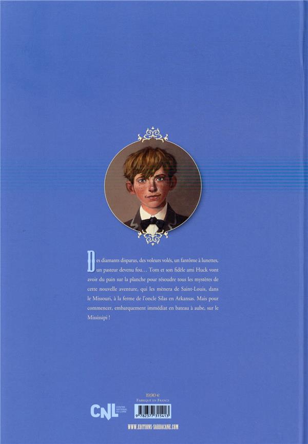 Quatrième de couverture de « Tom Sawyer détective »