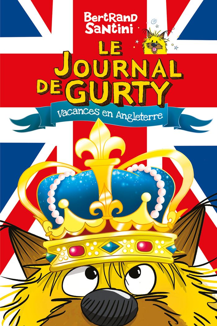 Couverture du livre « LE JOURNAL DE GURTY - T10 - VACANCES EN ANGLETERRE » de Bertrand Santini, librairie Les Contes Infusés à Corte