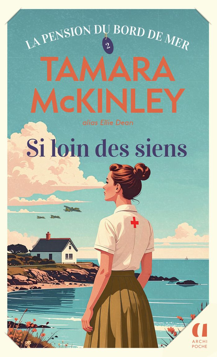 Couverture du livre « Si loin des siens » de Tamara McKinley, librairie Les Contes Infusés à Corte