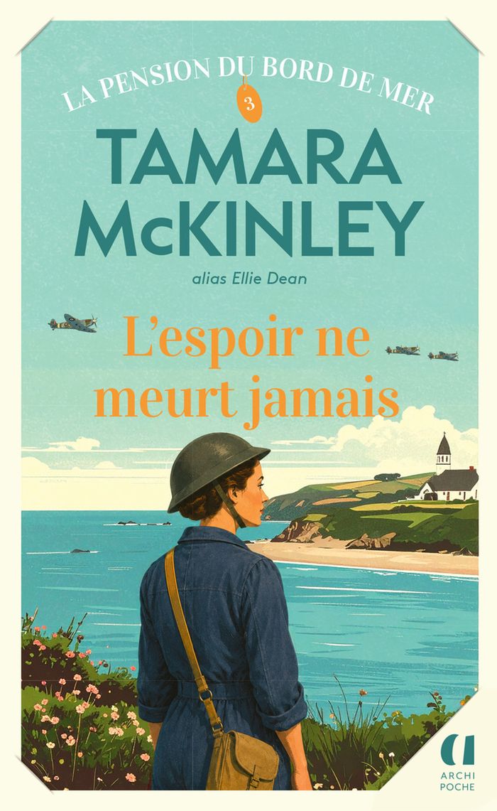 Couverture du livre « L'espoir ne meurt jamais » de Tamara McKinley, librairie Les Contes Infusés à Corte