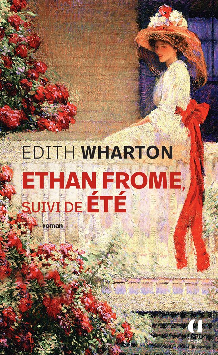 Couverture du livre « Ethan Frome » de Edith Wharton, librairie Les Contes Infusés à Corte