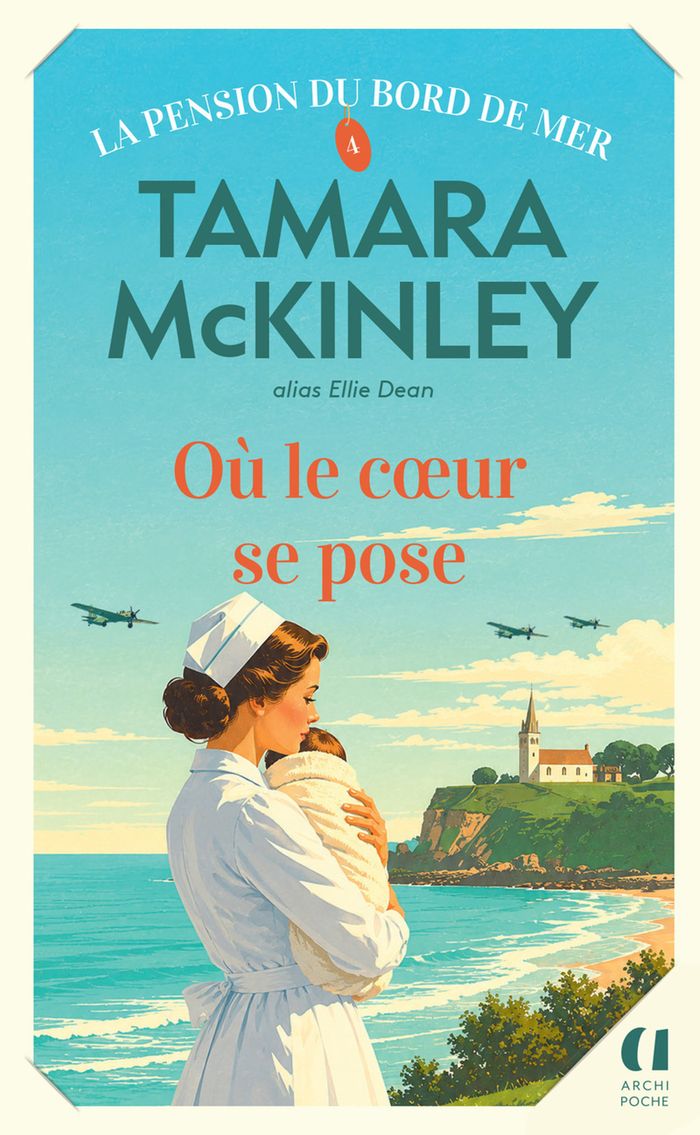 Couverture du livre « Où le coeur se pose » de Tamara McKinley, librairie Les Contes Infusés à Corte