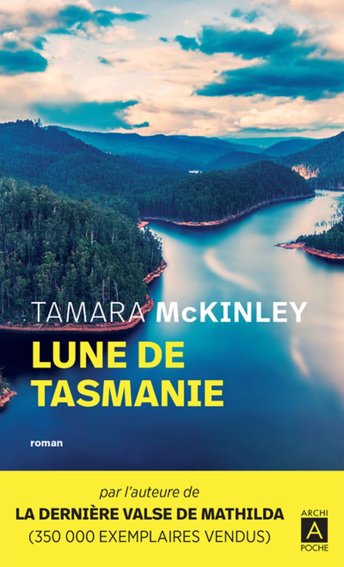 Couverture du livre « Lune de Tasmanie » de Tamara McKinley, librairie Les Contes Infusés à Corte
