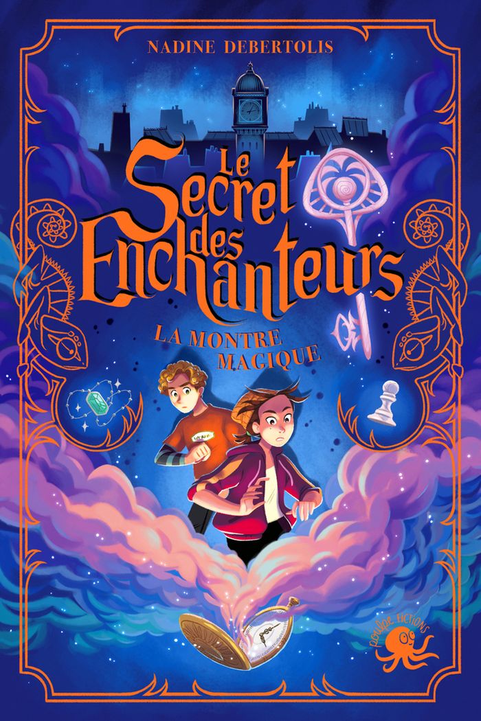 Couverture du livre « La montre magique » de Nadine Debertolis, librairie Les Contes Infusés à Corte