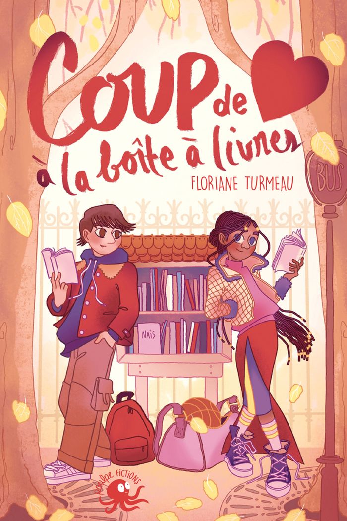 Couverture du livre « Coup de coeur à la boîte à livres » de Floriane Turmeau, librairie Les Contes Infusés à Corte