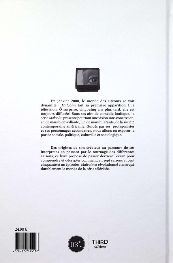 Quatrième de couverture de « Au fond de la classe avec "Malcolm" : le génie face au réel »