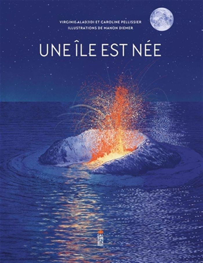 Couverture du livre « UNE ILE EST NEE », librairie Les Contes Infusés à Corte