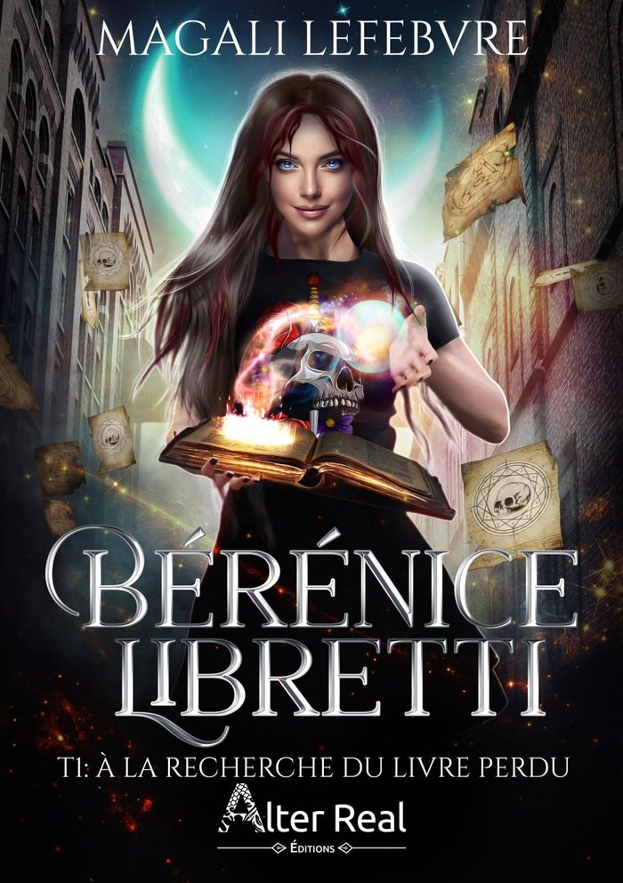 Couverture du livre « BERENICE LIBRETTI - A LA RECHERCHE DU LIVRE PERDU - BERENICE LIBRETTI - T01 », librairie Les Contes Infusés à Corte