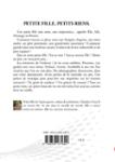 Quatrième de couverture de « PETITE FILLE. PETITS RIENS. »