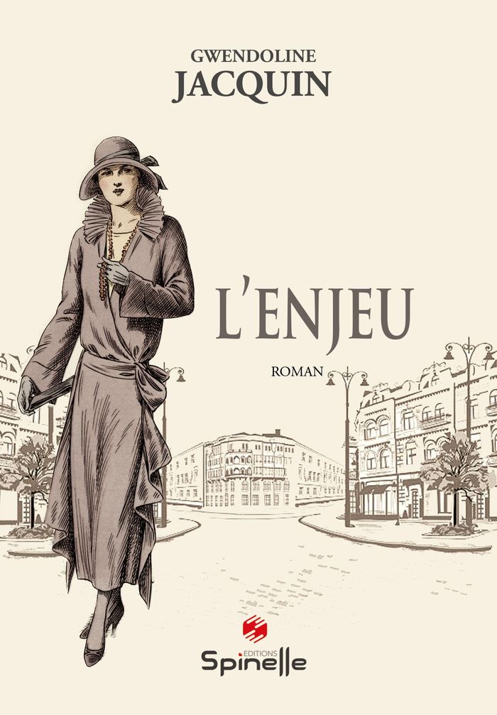 Couverture du livre « L ENJEU » de Gwendoline Jacquin, librairie Les Contes Infusés à Corte