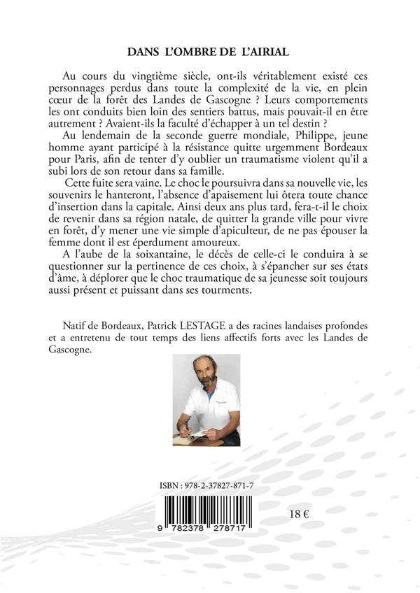 Quatrième de couverture de « DANS L OMBRE DE L AIRIAL »