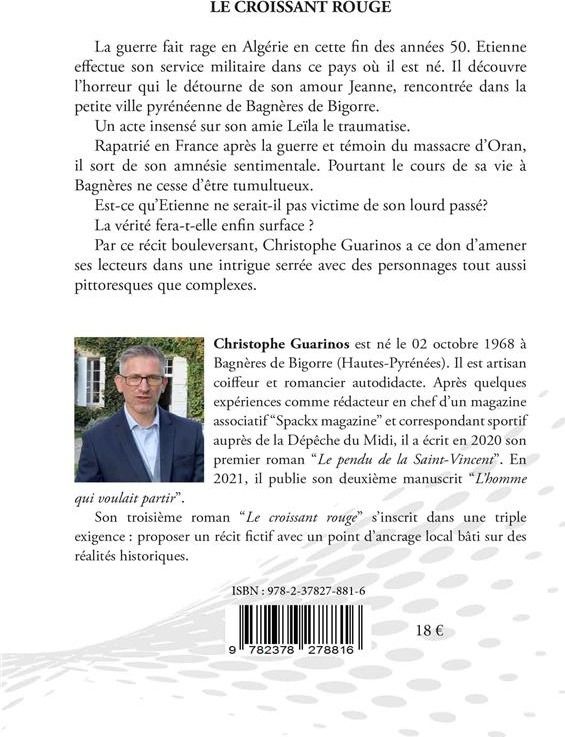 Quatrième de couverture de « LE CROISSANT ROUGE »