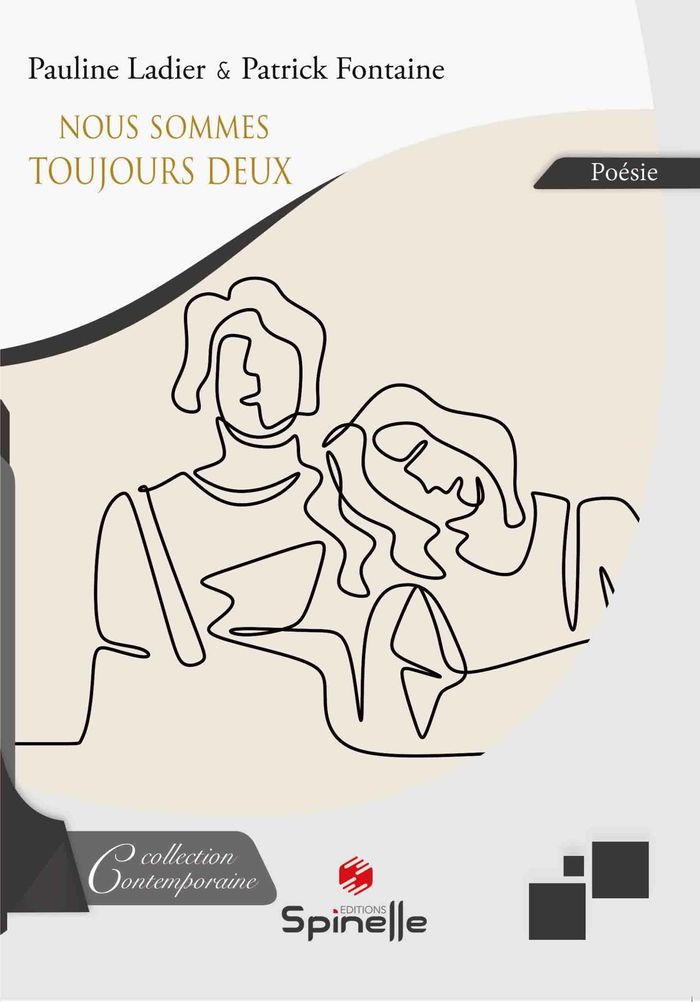 Couverture du livre « NOUS SOMMES TOUJOURS DEUX », librairie Les Contes Infusés à Corte