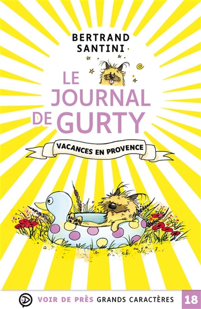 Couverture du livre « Vacances en Provence », librairie Les Contes Infusés à Corte