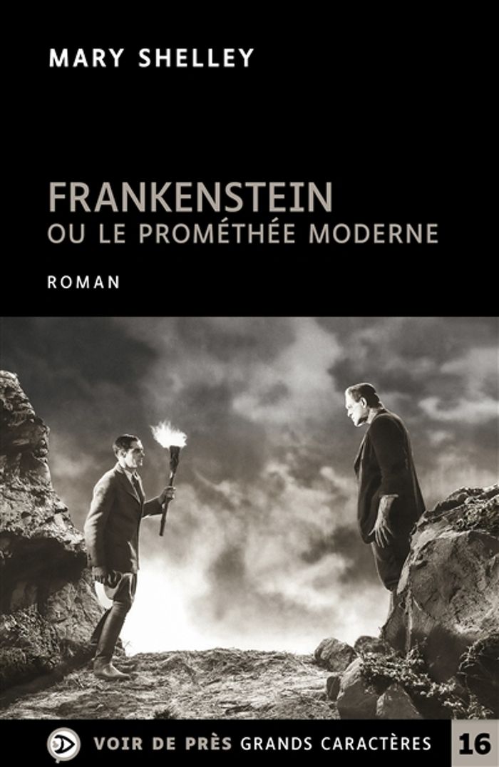Couverture du livre « Frankenstein ou Le Prométhée moderne » de Mary Wollstonecraft Shelley, librairie Les Contes Infusés à Corte