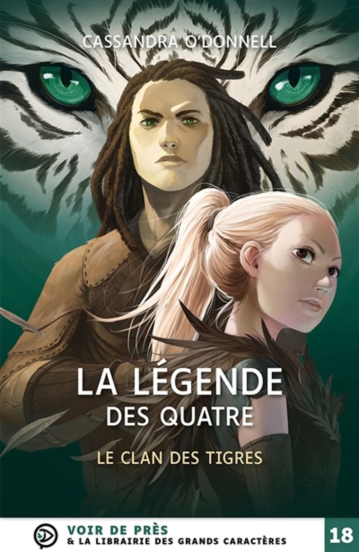 Couverture du livre « Le clan des tigres » de Cassandra O'Donnell, librairie Les Contes Infusés à Corte