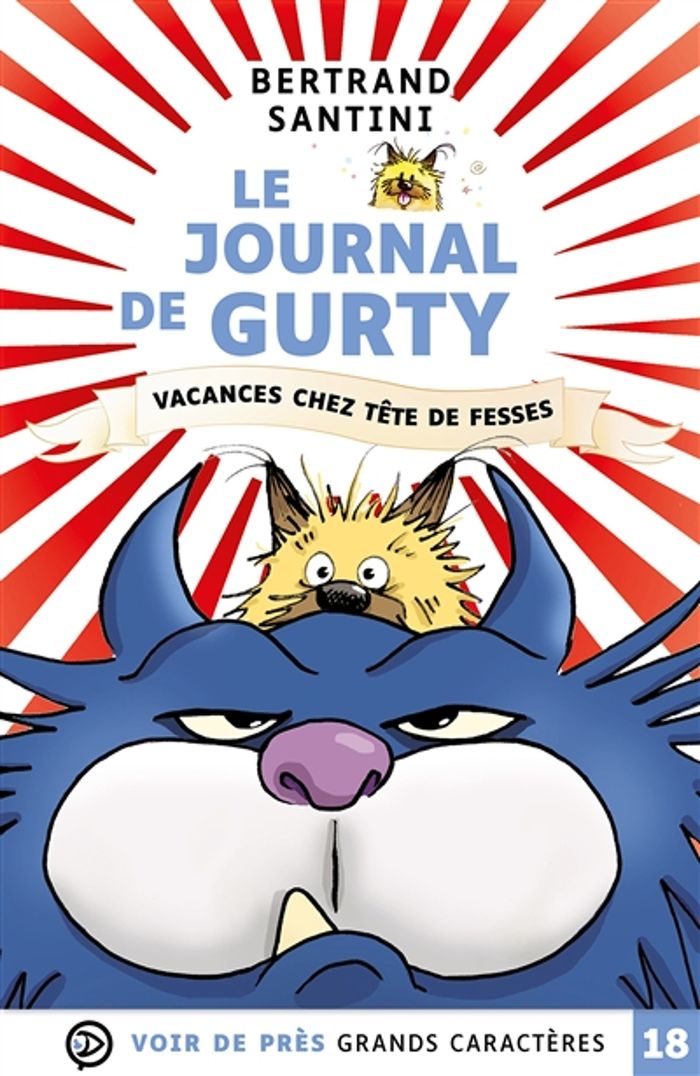 Couverture du livre « Vacances chez Tête de fesses » de Bertrand Santini, librairie Les Contes Infusés à Corte