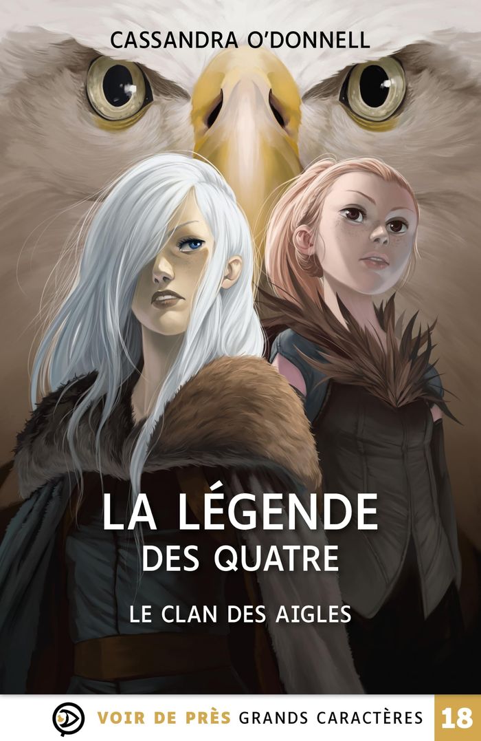 Couverture du livre « Le clan des aigles » de Cassandra O'Donnell, librairie Les Contes Infusés à Corte