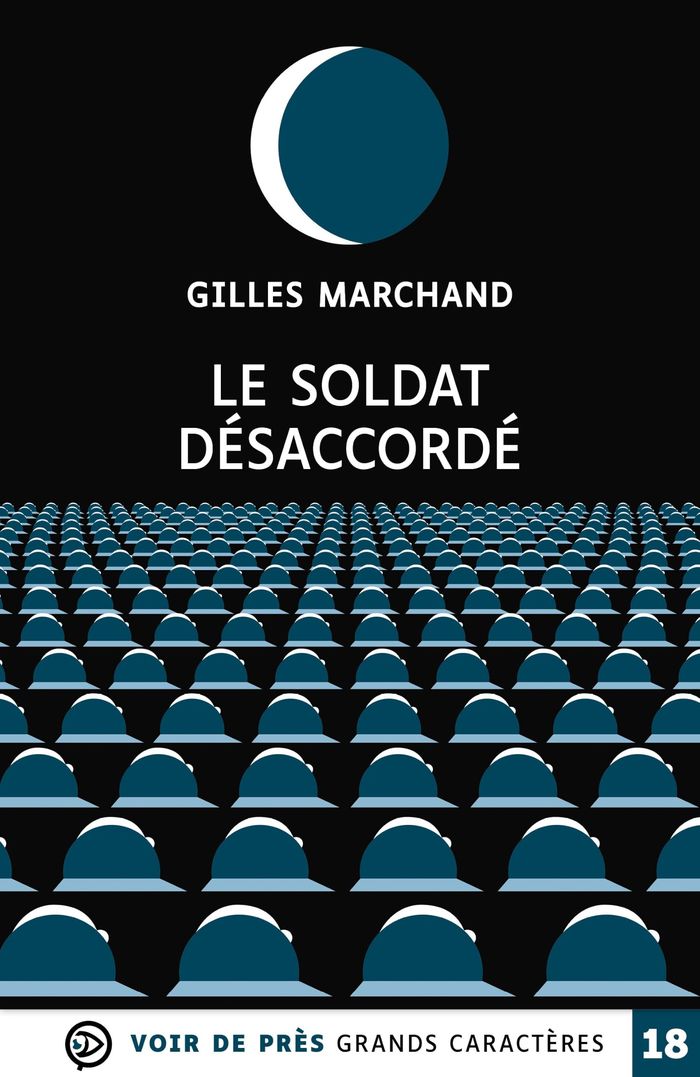 Couverture du livre « Le soldat désaccordé » de Gilles Marchand, librairie Les Contes Infusés à Corte