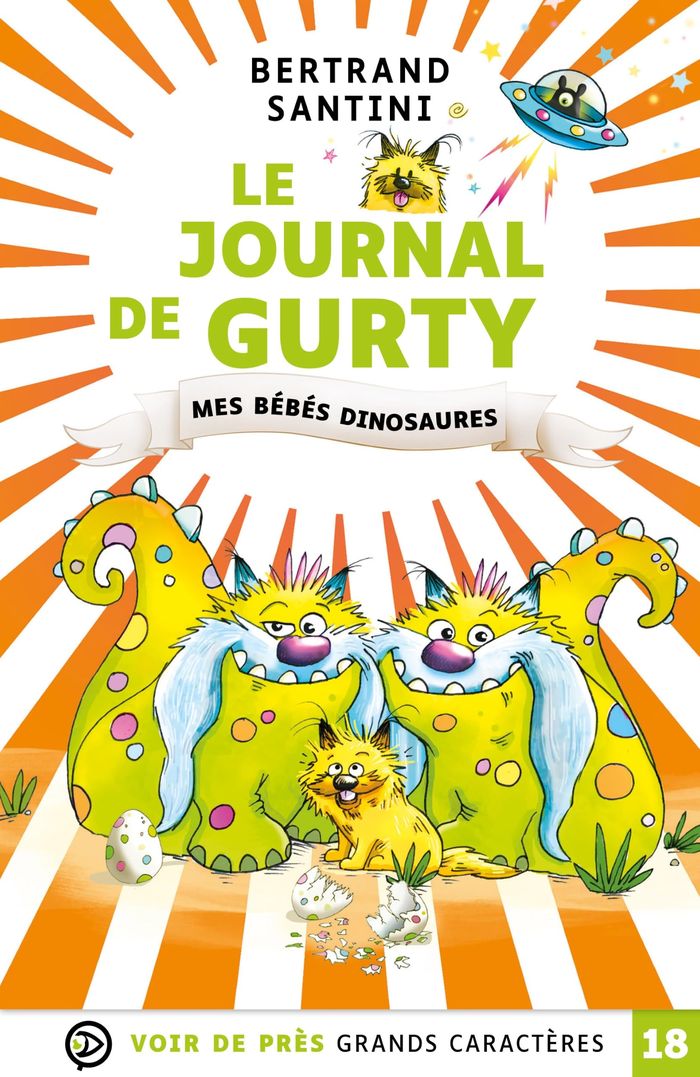 Couverture du livre « Mes bébés dinosaures » de Bertrand Santini, librairie Les Contes Infusés à Corte
