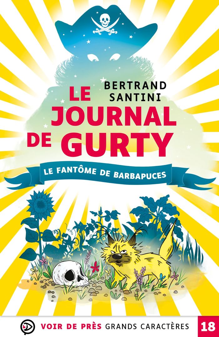 Couverture du livre « Le fantôme de Barbapuces » de Bertrand Santini, librairie Les Contes Infusés à Corte