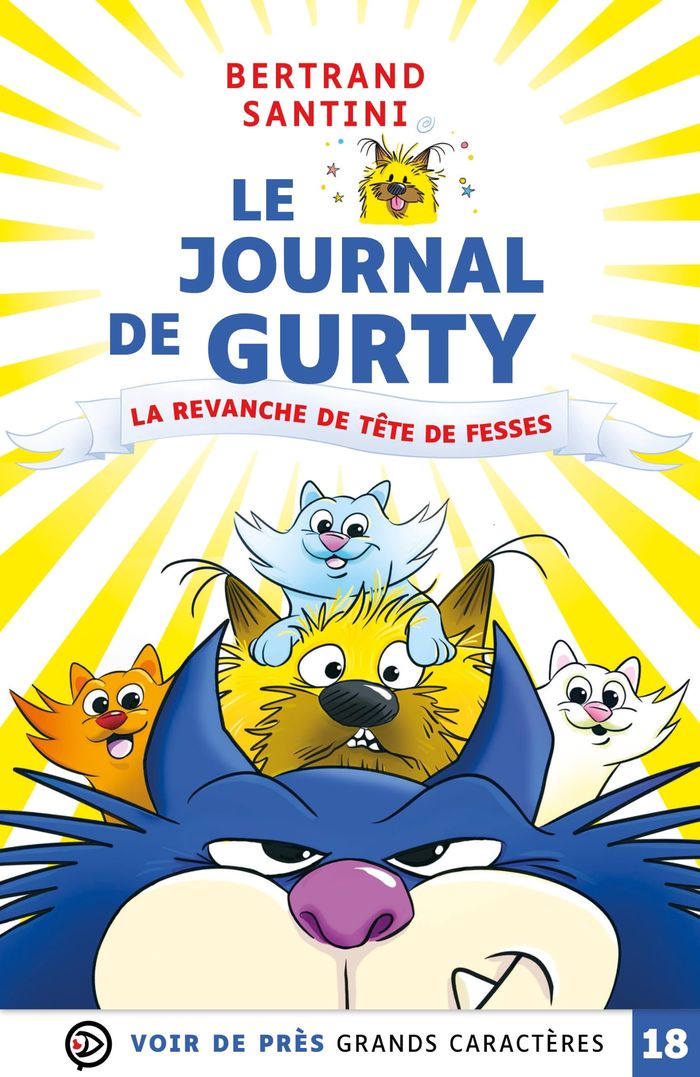 Couverture du livre « La revanche de Tête de Fesses » de Bertrand Santini, librairie Les Contes Infusés à Corte