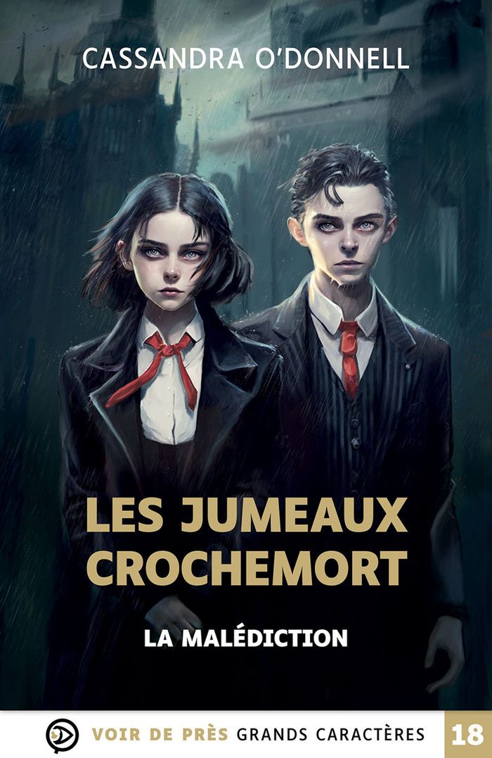 Couverture du livre « La malédiction » de Cassandra O'Donnell, librairie Les Contes Infusés à Corte