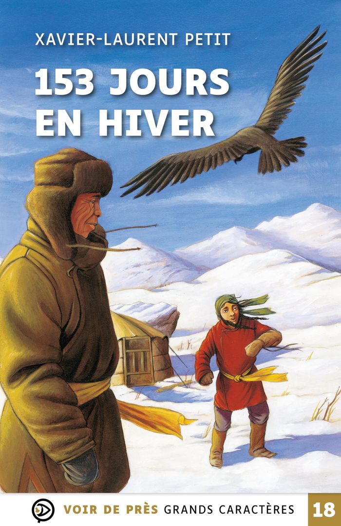 Couverture du livre « 153 jours en hiver » de Xavier-Laurent Petit, librairie Les Contes Infusés à Corte