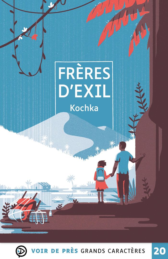 Couverture du livre « Frères d'exil » de Kochka, librairie Les Contes Infusés à Corte