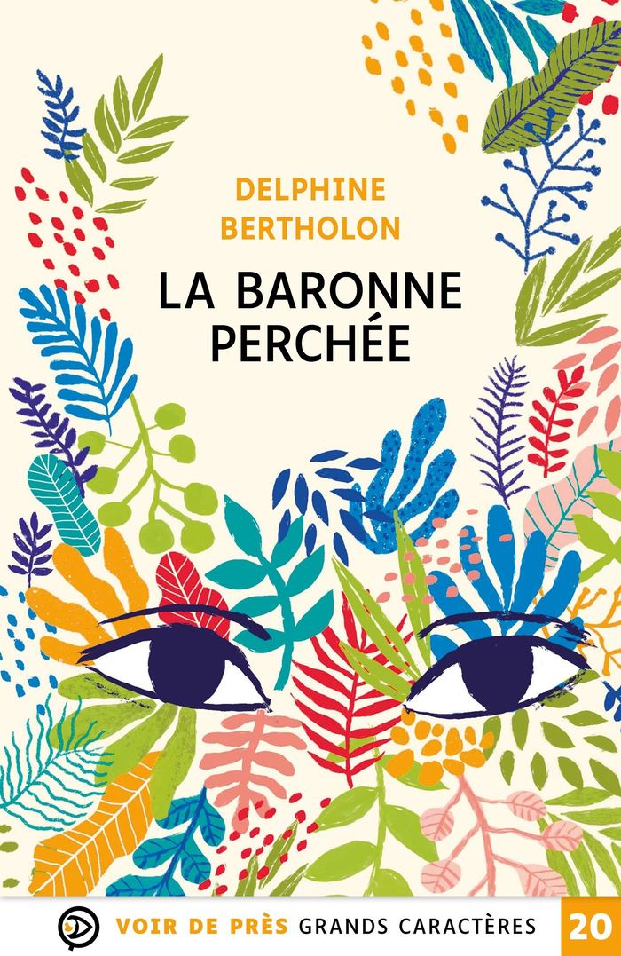 Couverture du livre « La baronne perchée » de Delphine Bertholon, librairie Les Contes Infusés à Corte