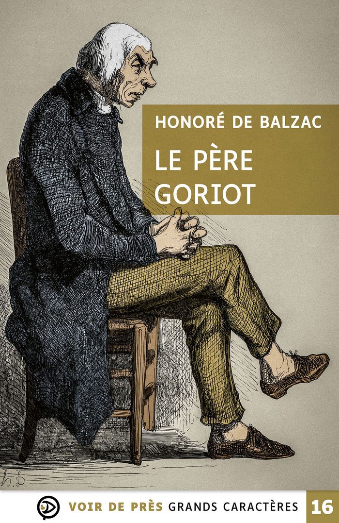 Couverture du livre « Le père Goriot », librairie Les Contes Infusés à Corte