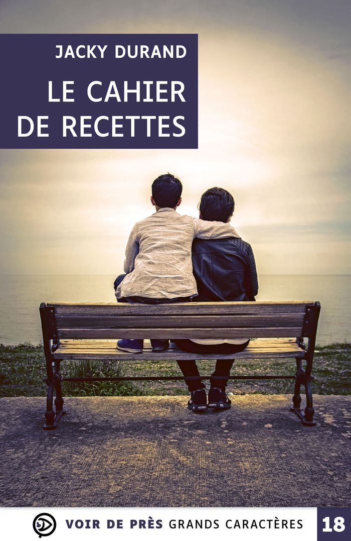 Couverture du livre « Le cahier de recettes : roman » de Jacky Durand, librairie Les Contes Infusés à Corte