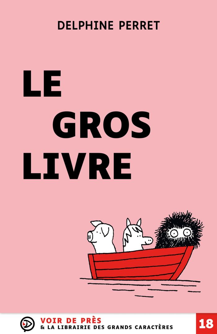 Couverture du livre « Le gros livre » de Delphine Perret, librairie Les Contes Infusés à Corte