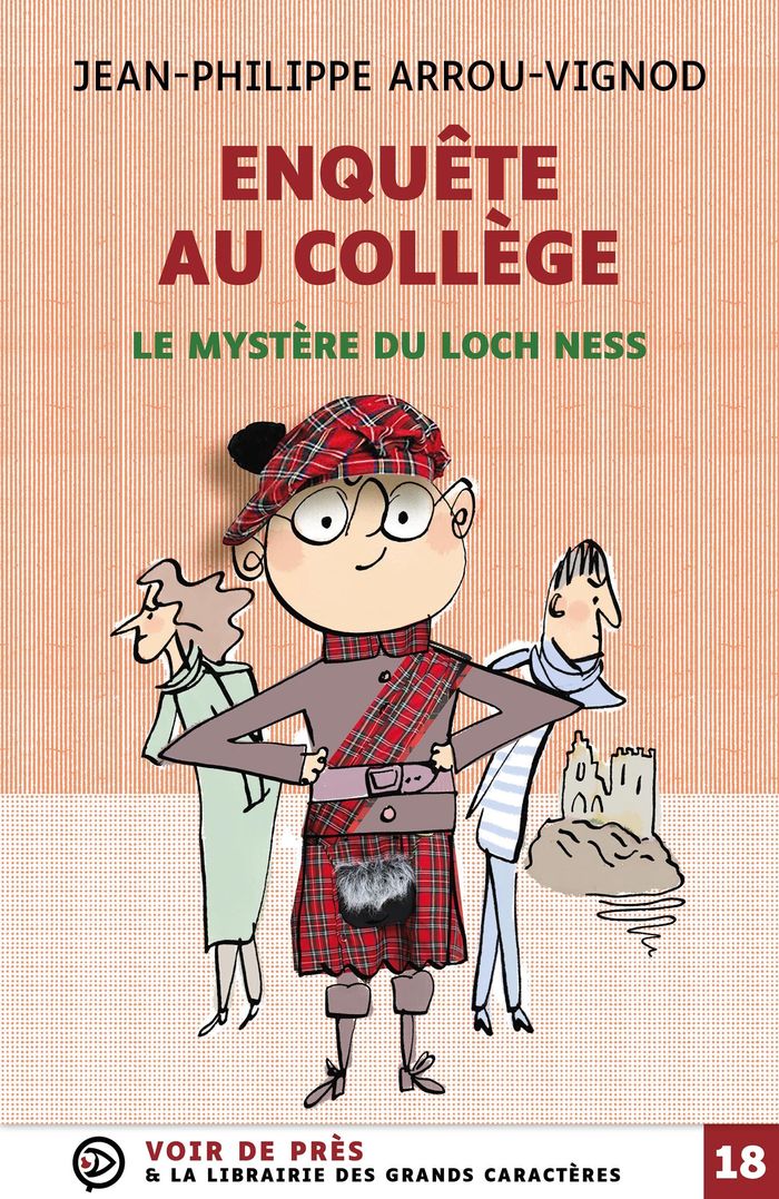 Couverture du livre « Le mystère du Loch Ness », librairie Les Contes Infusés à Corte