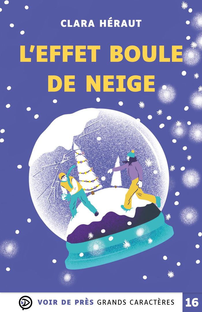 Couverture du livre « L'effet boule de neige » de Clara Héraut, librairie Les Contes Infusés à Corte