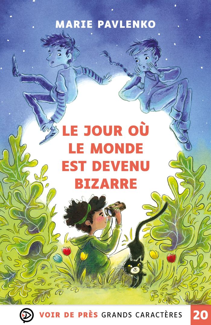 Couverture du livre « Le jour où le monde est devenu bizarre » de Marie Pavlenko, librairie Les Contes Infusés à Corte