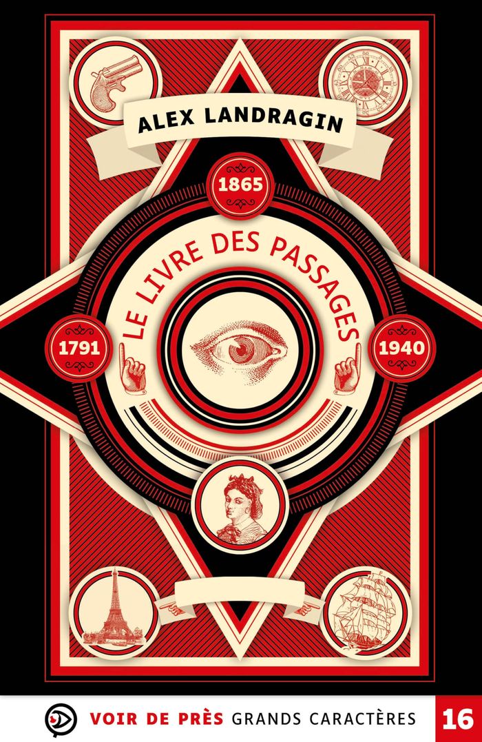 Couverture du livre « Le livre des passages » de Alex Landragin, librairie Les Contes Infusés à Corte