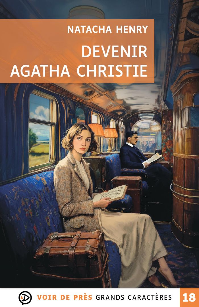 Couverture du livre « Devenir Agatha Christie » de Natacha Henry, librairie Les Contes Infusés à Corte